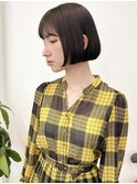 小顔効果抜群！！ミニボブ