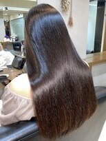 ディア(.eer)&nbsp;ブリーチ毛の縮毛矯正《酸性ストレート》before&after/髪質改善