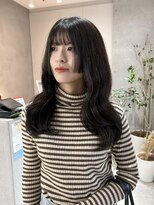 韓国ヘア／姫カット／レイヤーカット／前髪カット