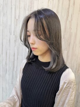 ヴァンカウンシル 松本店(VAN COUNCIL) ミディアムヘア_フェイスフレーミング