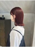〈ワンカラーでできるレッドカラー〉
