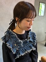 ヘアーミュゼ 井田店(Hair Musee)&nbsp;顔まわりカット×チョコレートブラウン