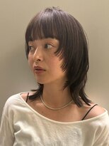 クィーンズガーデンバイケーツーギンザ(QUEEN’S GARDEN by K two GINZA)&nbsp;シャギーレイヤー/ウルフミディアム/ダークブラウン