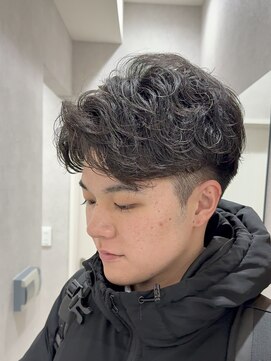 メレ 仙台(Mele) メンズニュアンスパーマ/シャドウパーマ/スペインカール