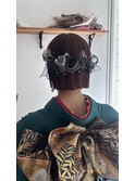 ☆ヘアセットまとめ髪結婚式アレンジ