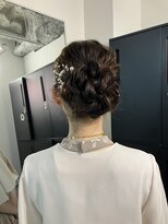 もこもこアップスタイル