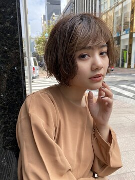 ロンドプランタン 恵比寿(Lond Printemps) 〇ミニウルフ黒染め髪質改善縮毛矯正酸性ストレートレイヤー