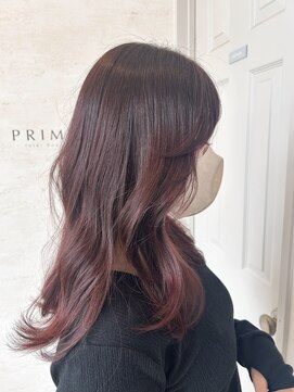 プリンプ トータルビューティ(PRIMP.total beauty) pink brown レイヤーカット