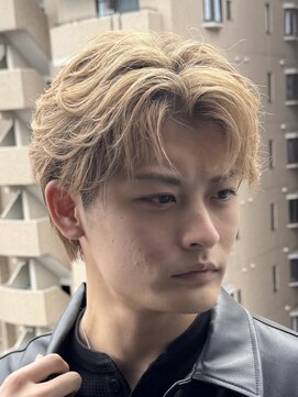 バース バイ ハピネス(BIRTH by happiness) ツイストスパイラルパーマツイストパーマメンズマッシュパーマ