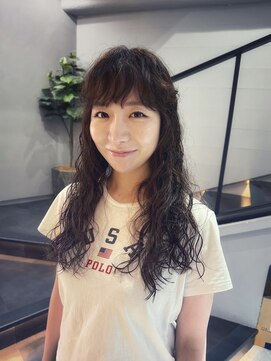 バイエイト(X８) ロングヘア×ハードパーマ