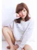 カジュアル×ロブ＝モテ女子スタイル