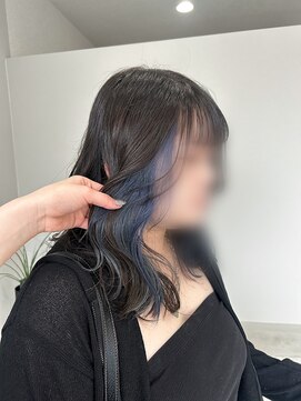 ビーリアン(B-LIEN) #真菅美容室 #BLIEN[ブルーインナーカラー]