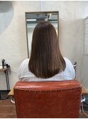 髪質改善ストレート