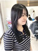 レイヤーカット/前髪カット/韓国/オージュア/新越谷/南越谷