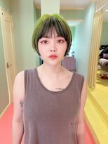 エマ(emma)&nbsp;【デザインカラー】キミドリのアンブレラカラー