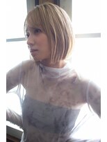 アール 北千住店(ar)&nbsp;ミニボブ＋グレージュ/ベージュ[北千住]