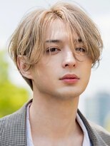 アズ ワン(AS ONE)&nbsp;韓国ヘアコンマバング韓国マッシュセンターパートフェザーパーマ