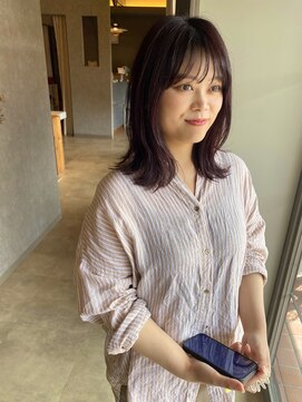 ページボーイ 高松レインボー店(PAGE BOY) 秋色ミディアムヘア