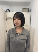 マレットヘア外ハネフェイスフレーミング髪型ショートヘアカラー
