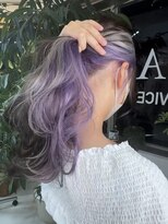 イエナ 渋谷(IENA)&nbsp;ココアベージュ金髪ルーツカラーケアブリーチ