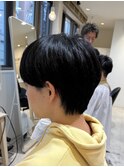 カットでまとまる韓国マッシュ