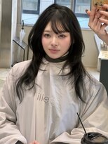 天神美容室 ハッシュカット×小顔レイヤー×韓国風巻き×髪質改善