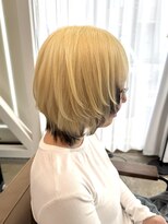 リーラ(Lila)&nbsp;ホワイトベージュ×裾カラーブラック