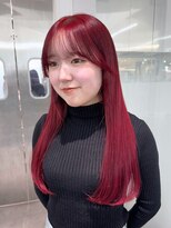 アルバム 新宿(ALBUM SHINJUKU) 似合わせカットフェミニンロングメルティカラー_ba541411