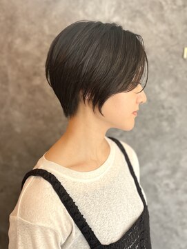 ムク(muku.) 黒髪柔らかショートヘア