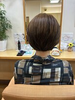 美容室 ジュモー(jumeau)&nbsp;ふんわり丸みショートボブ