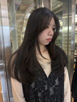 ダブ ギンザ(DaB ginza)&nbsp;韓国風ロングレイヤー×顔まわりカット