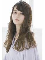 アルーシェ 錦糸町店(Alushe)&nbsp;【Alushe】くせ毛風無造作ミディアム×アッシュ