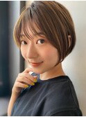 【aRietta馬場】大人かわいいシースルーショート/丸みシルエット