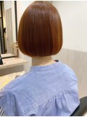 【northeast高円寺】ミニボブ/オレンジカラー