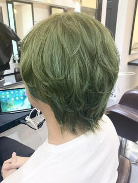 サロンドミルク 溝の口店(salon de MiLK) スモークグリーン