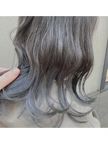 ルリアンヘアーメイク(le Lien hair make) グラーデションカラー　Silver×Ash