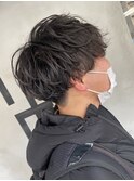 ☆お客様style☆刈り上げマッシュ×ナチュラルツイスパ