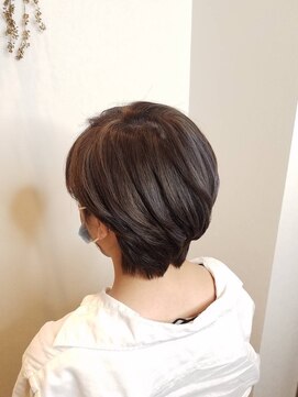 エヌプラス(N+) 切りっぱなしボブ/エアリーロング/美髪/ピンクブラウン