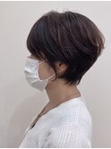 大人の美バランスショートヘア