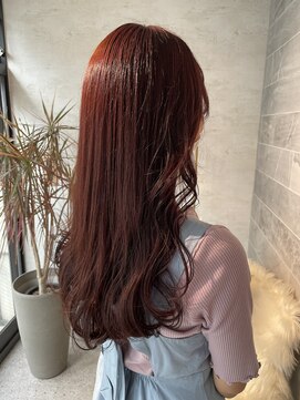 ジル アンク(Jill ankh) 《Jillankh姫路駅前》ツヤツヤピンクカラー 艶髪 韓国風