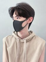 アイティーバイアルバム 下北沢店(IT by ALBUM)&nbsp;メンズカット_波巻き束感ショートツーブロックマッシュ_ba412071