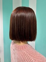 マティーナ ヘアー 池袋(Matina hair)&nbsp;【切りっぱなしボブ×ピンクブラウン】20代30代40代