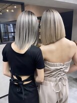 サニー 渋谷(SUNNY)&nbsp;バレイヤージュ、ハイライト、ショコラアッシュ、グレージュ