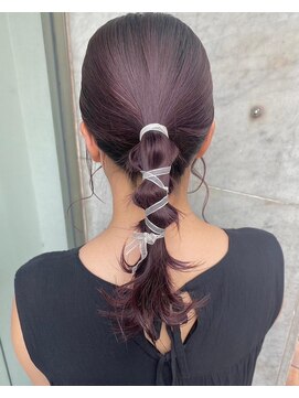 ミラ(Mila) お出かけ.カフェなどに♪SNS映え簡単カジュアルリボンアレンジ★