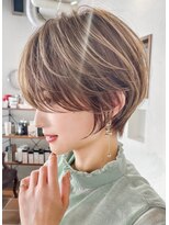 ハルキミナト ジャパン トウキョウ(HARUKI MINATO japan TOKYO)&nbsp;30代40代50代耳かけショート前髪なしハンサムショートカット9506