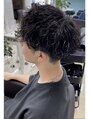 アース 熊本光の森店(HAIR&MAKE EARTH)&nbsp;マッシュスタイルや少し違うパーマしたい方は波巻きパーマ！