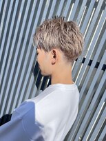 ヘアーメイクスタジオ ライフセカンド(HAIR MAKE STUDIO LIFE 2ND)&nbsp;グレージュ　ハイトーン