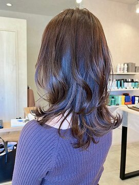 イーズヒュウ(ease HUE.) 艶髪カラー/ミディアム/ブラウン