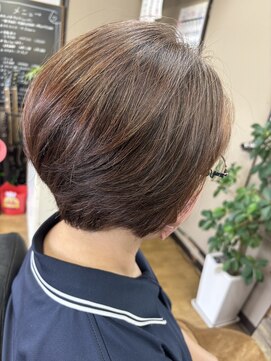 ショコラ ナチュラル白髪ぼかし