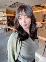 エル バイ ロンド 関(elle by Lond)&nbsp;黒がカタログ　小顔に見せるヘア